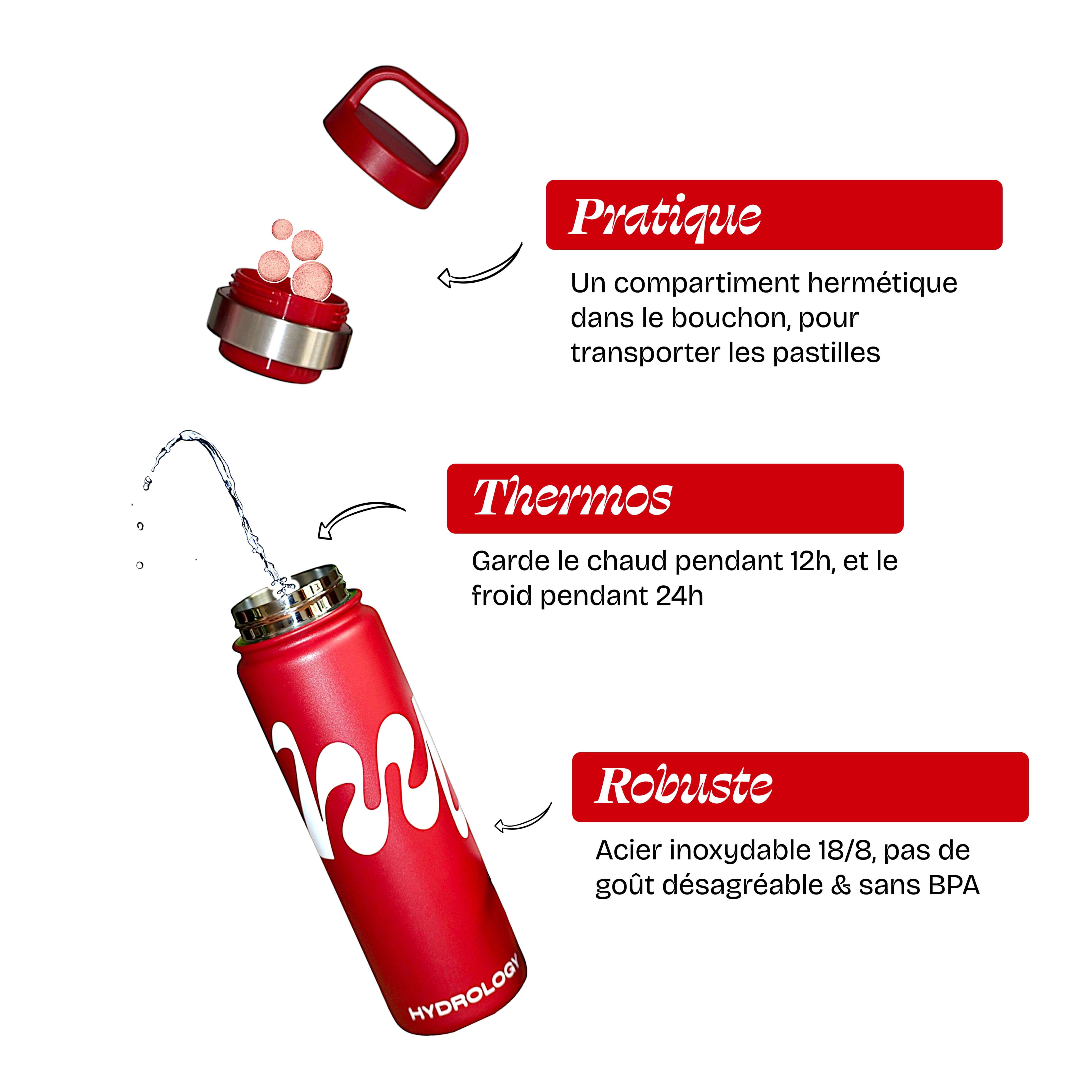 Gourde thermos Inox