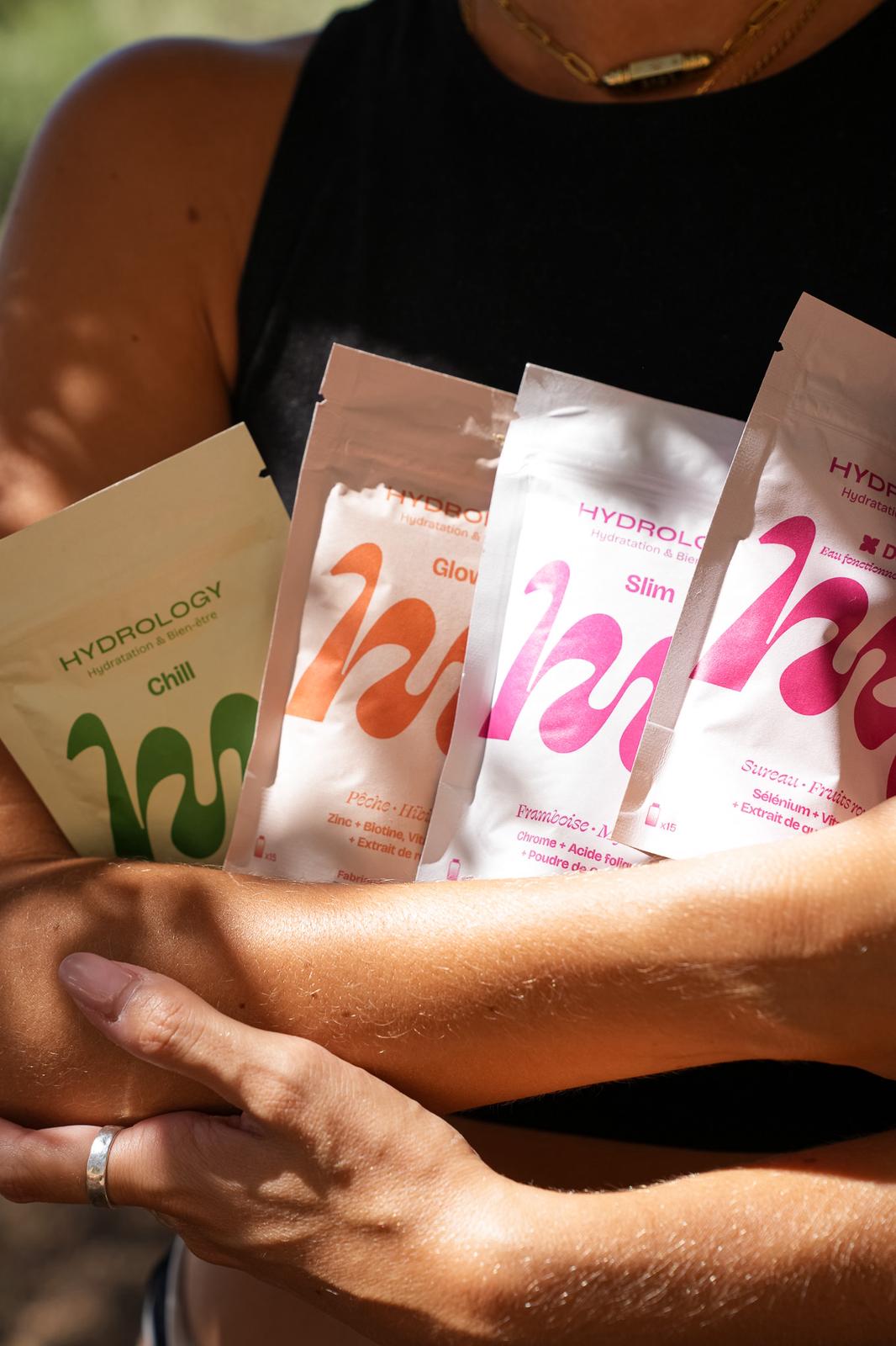 4 sachets + 1 gourde