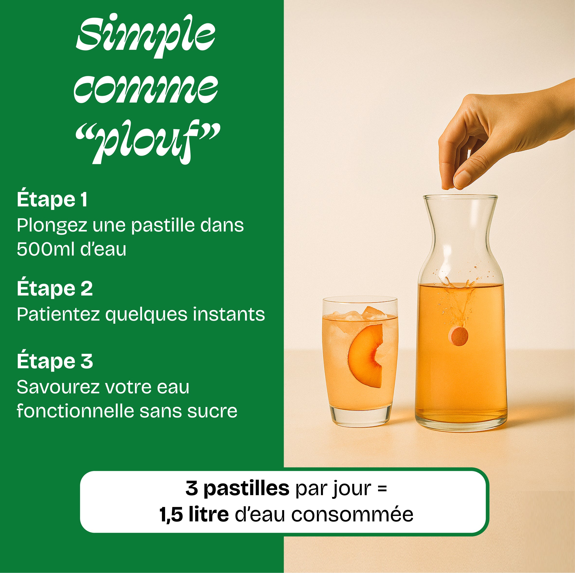 Citron menthe pamplemousse